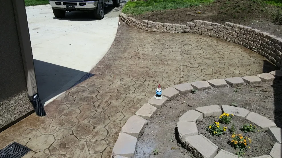 Ornamental concrete patio initiatives by Moser Contracting - Photo 5