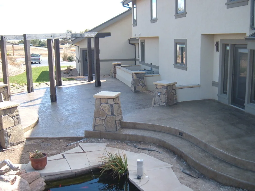 Ornamental Concrete Patios by Edge Concrete Inc - Photo 11