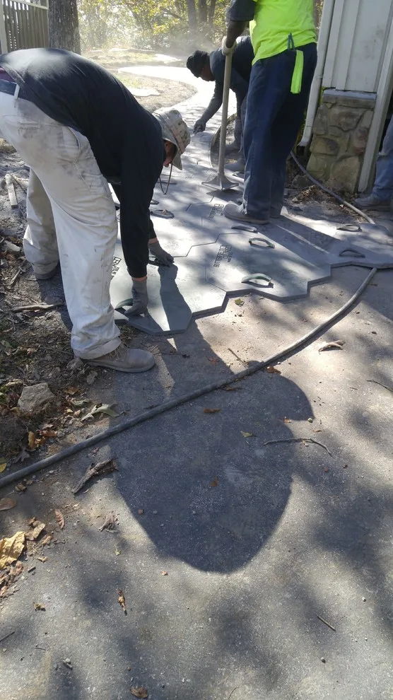 Freshly Stamped Patio by Concrete Repair Specialist - Photo 8