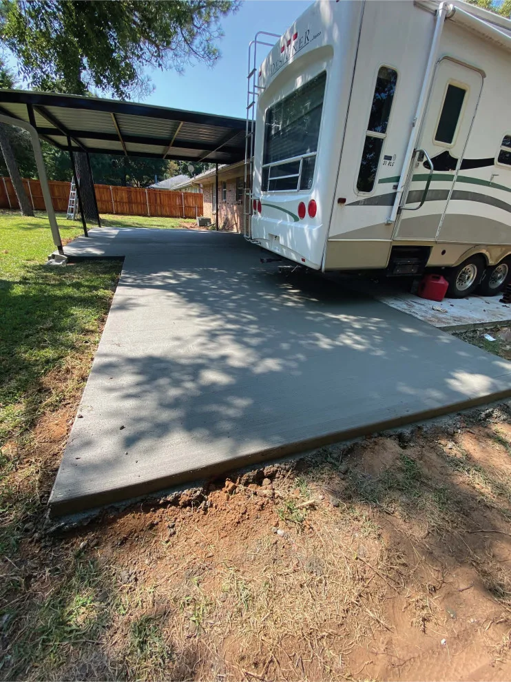 Outdoor Space and Driveway Expansion by Crest Concrete - Photo 2
