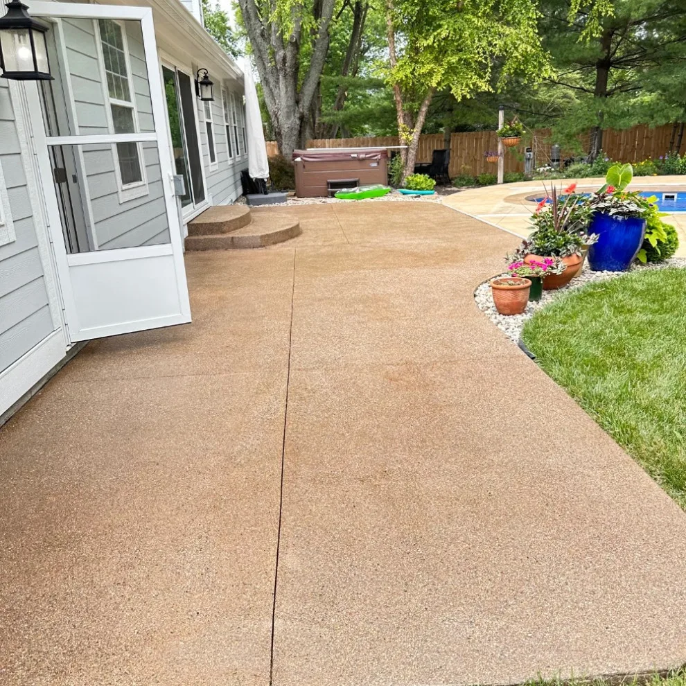 Concrete seal for driveway and patio by Decorative Concrete Resurfacing - Photo 3