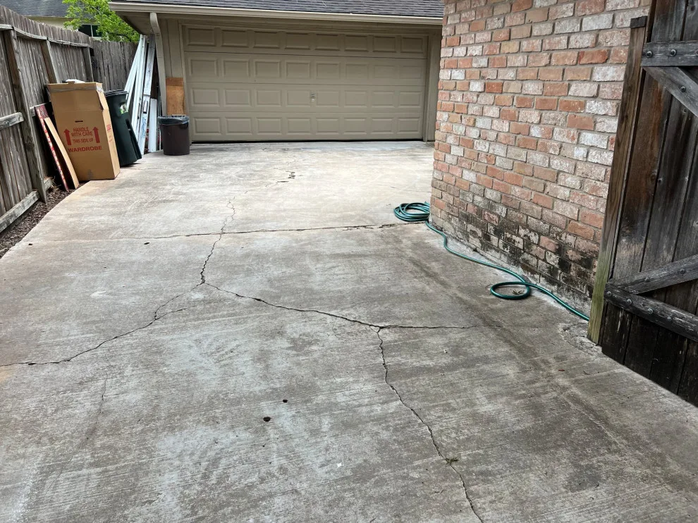 Stamped Patio Driveway by Flores Concrete - Photo 6