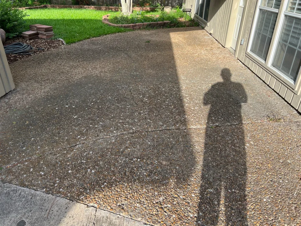 Stamped Patio Driveway by Flores Concrete - Photo 14