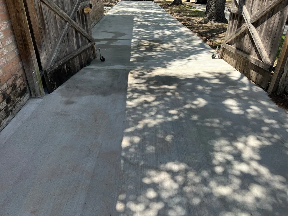 Stamped Patio Driveway by Flores Concrete - Photo 24