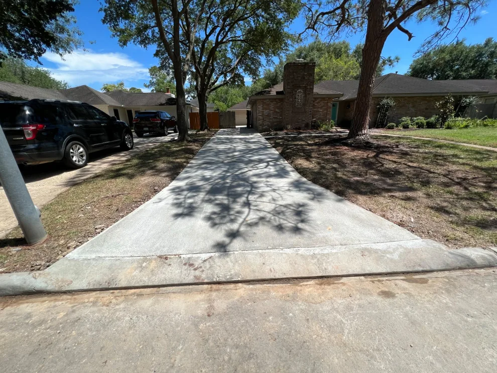 Stamped Patio Driveway by Flores Concrete - Photo 30