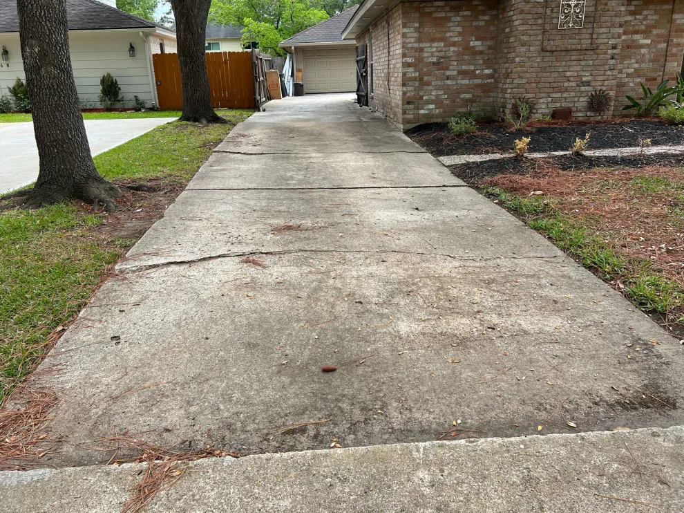 Stamped Patio Driveway by Flores Concrete - Photo 26