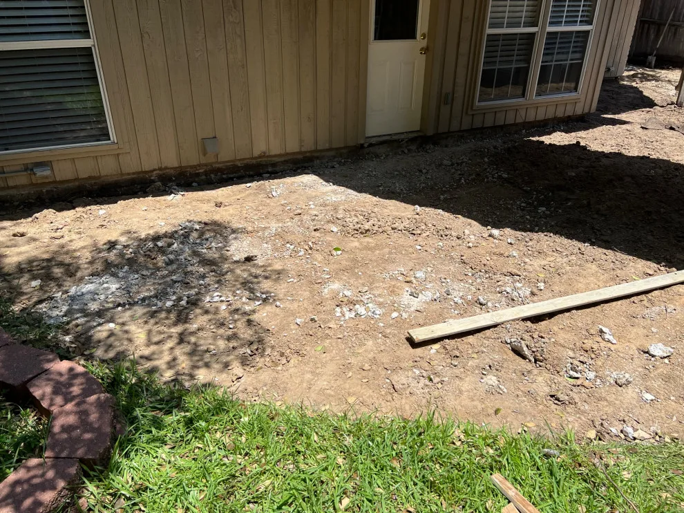 Stamped Patio Driveway by Flores Concrete - Photo 22