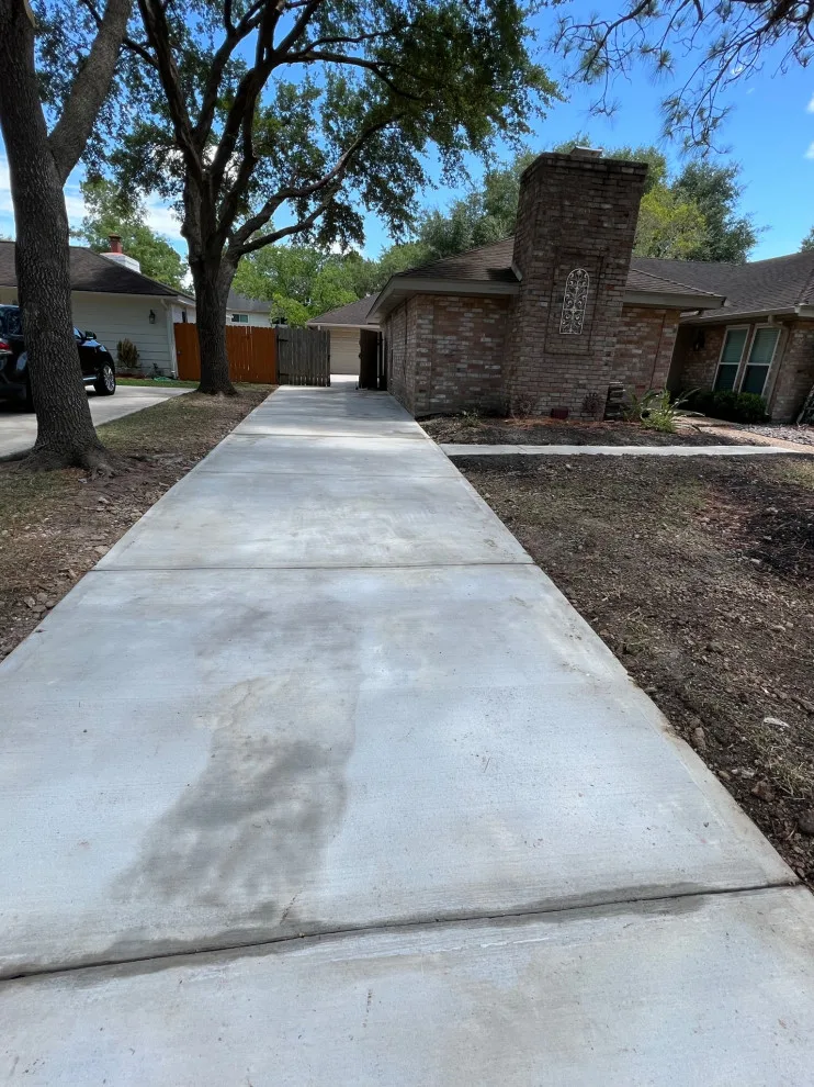 Stamped Patio Driveway by Flores Concrete - Photo 29