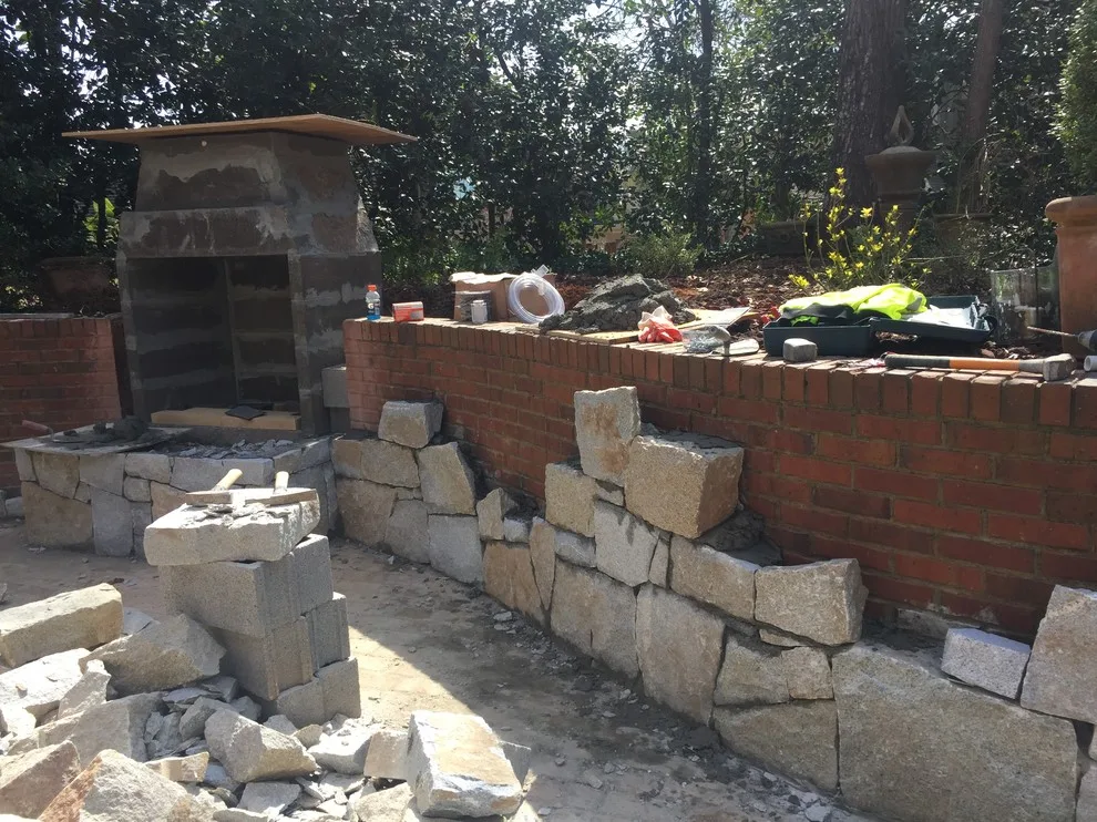 Dunwoody compact backyard by PaverStone Construction And Greenmark Landscaping - Photo 2