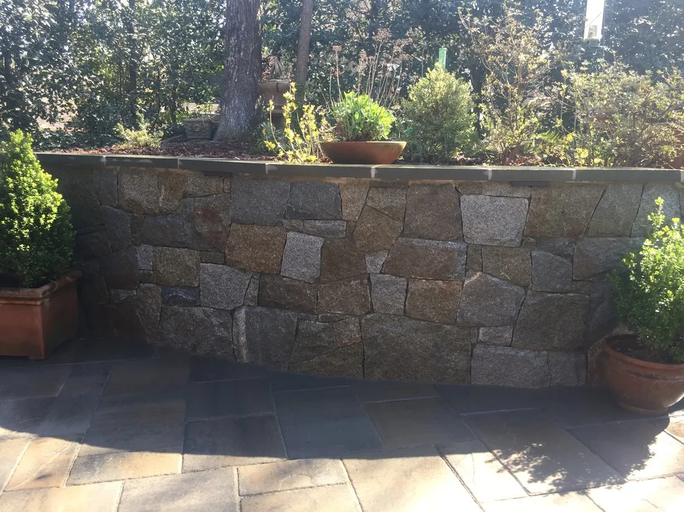 Dunwoody compact outdoor space featuring a fireplace by PaverStone Construction And Greenmark Landscaping - Photo 10