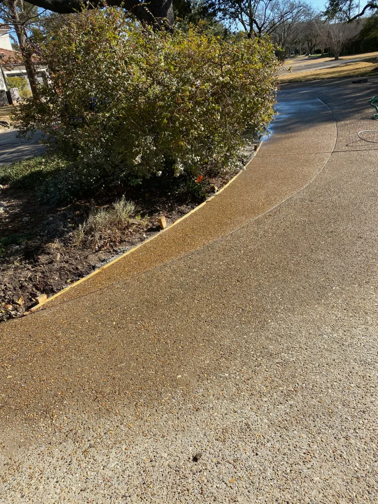 Decorative Gravel Driveway by Crest Concrete - Photo 2