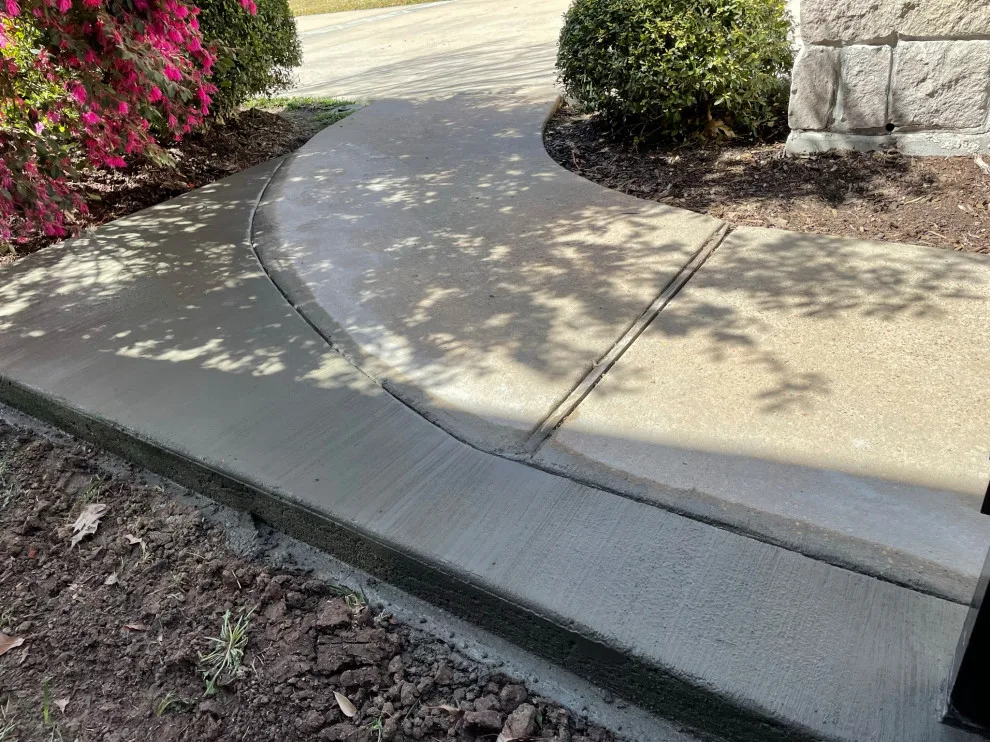 Sidewalk and Driveway Extension by Flores Concrete - Photo 3