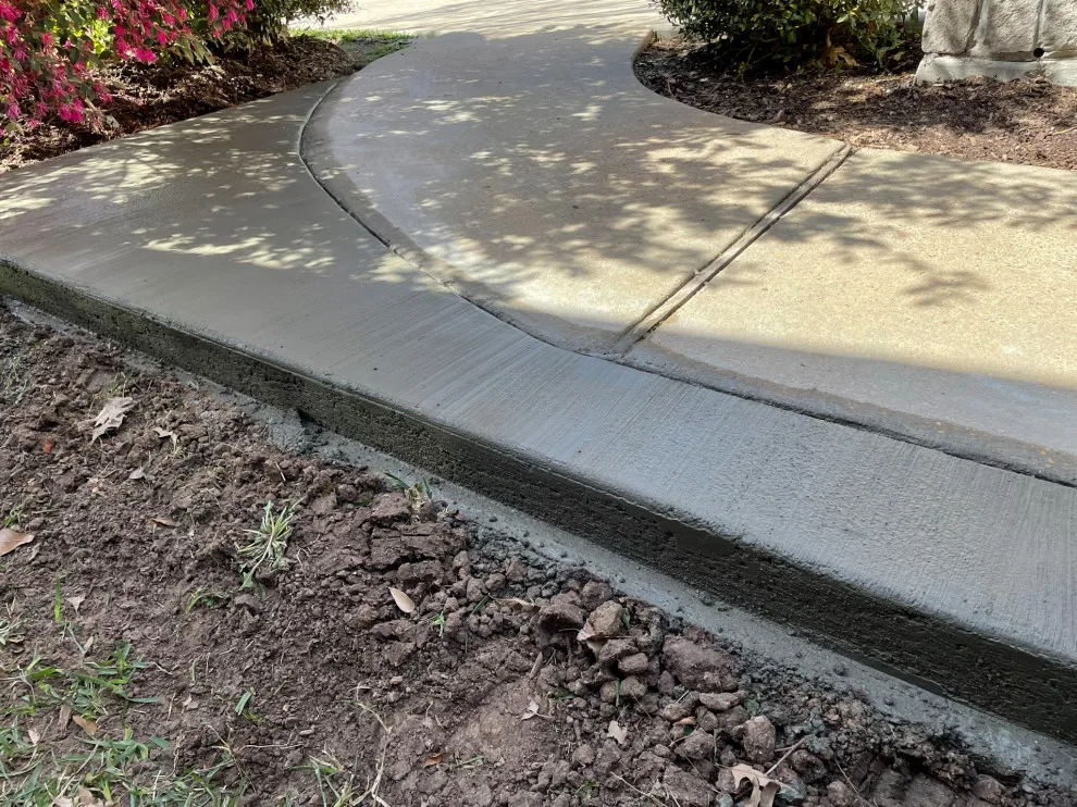 Sidewalk and Driveway Extension by Flores Concrete - Photo 4