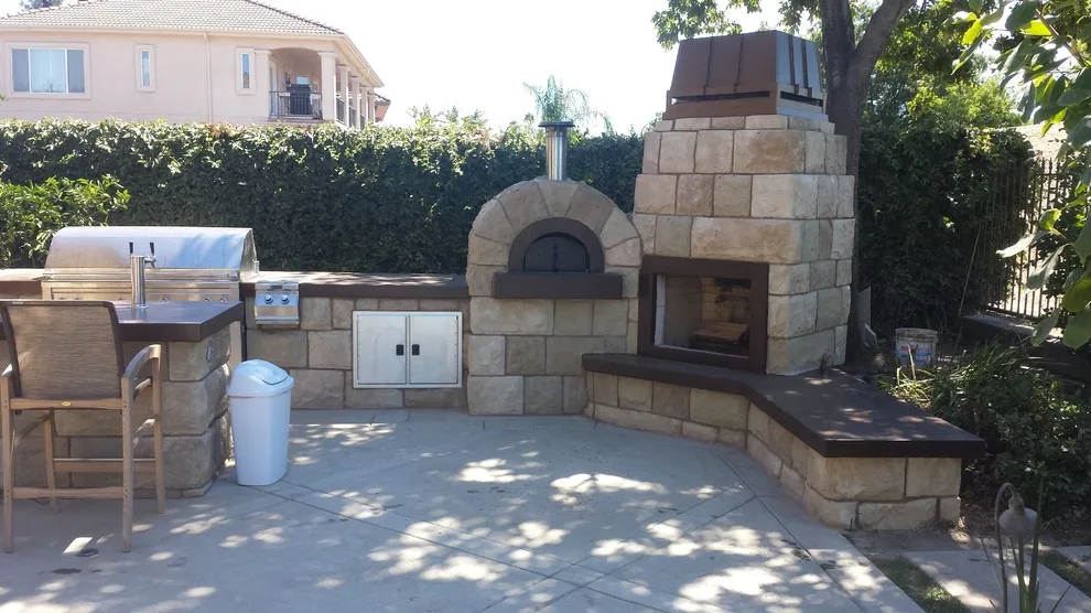 Alfresco Cooking Area by Brickhouse Masonry And Concrete Designs - Photo 3