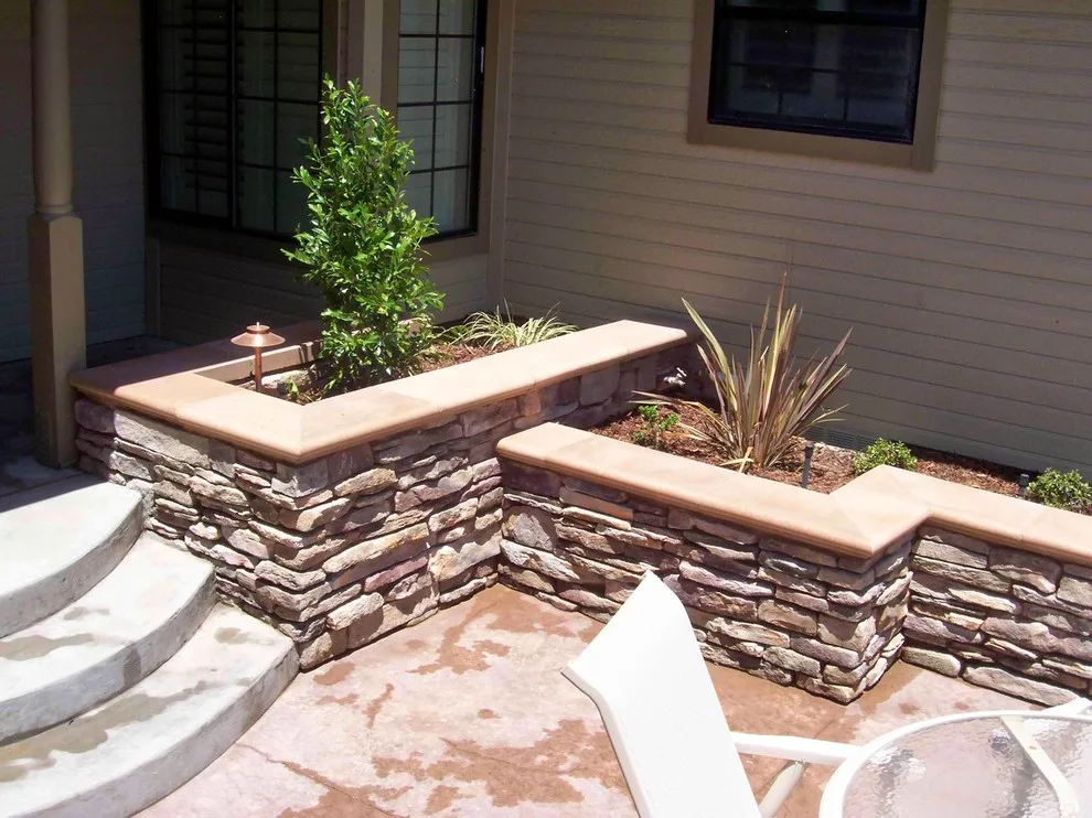 Rock Barriers and Plant Holders by Brickhouse Masonry And Concrete Designs - Photo 2