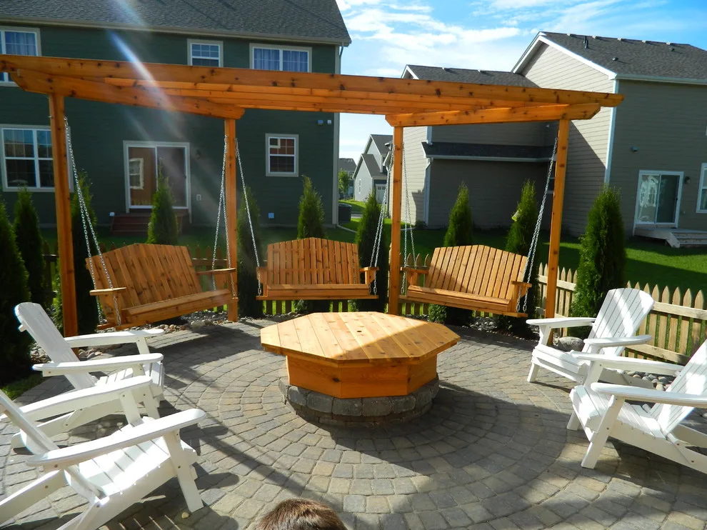 Outdoor Hearth and Seating by Devine Design Hardscapes - Photo 3