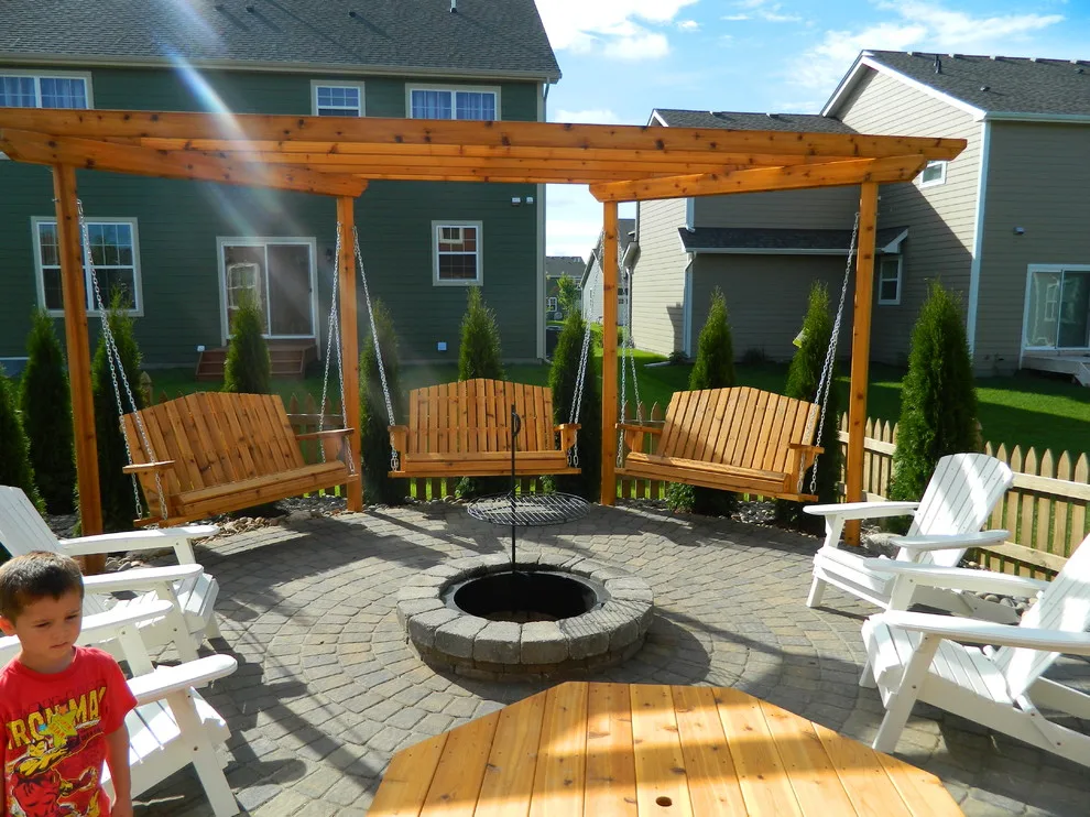 Outdoor Hearth and Seating by Devine Design Hardscapes - Photo 2