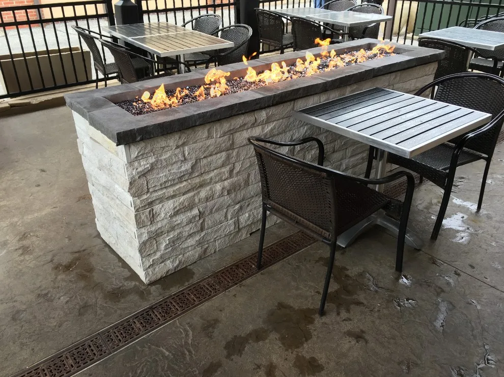 Plaza Fire Pit by KC Prime Masonry - Photo 3