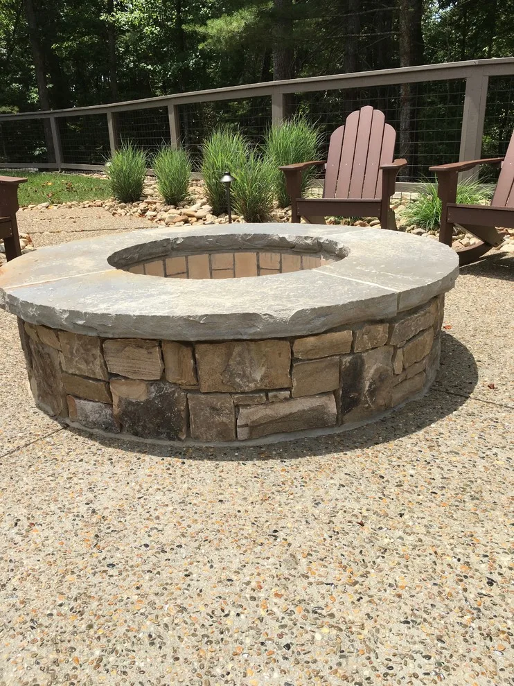 Outdoor Fireplace by Appalachian StoneCraft - Photo 5