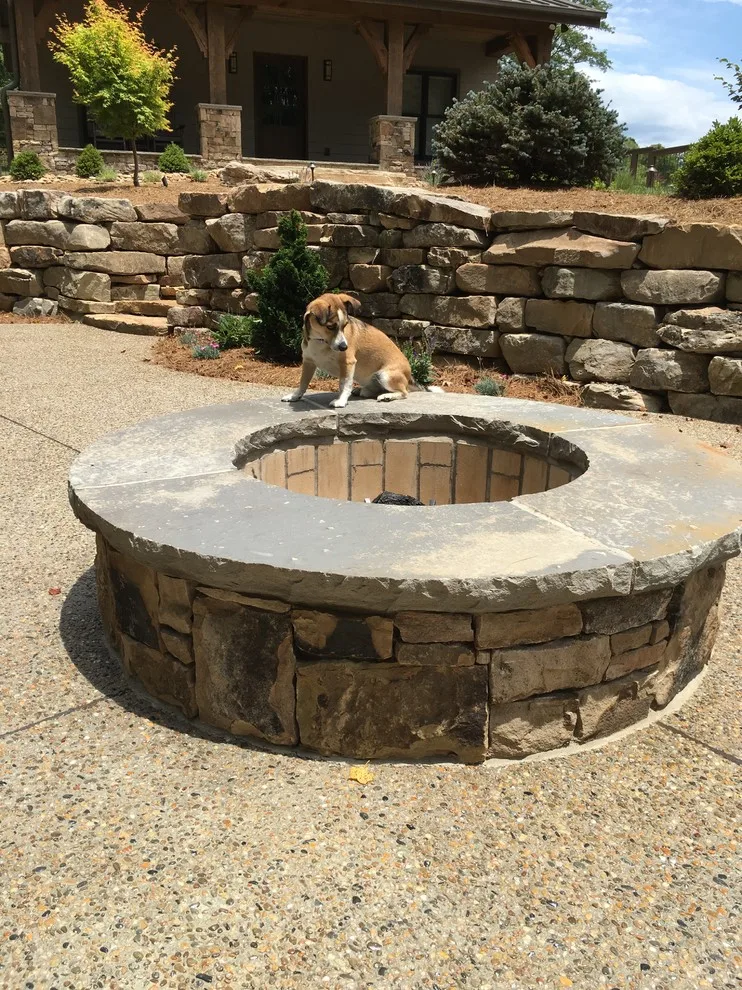 Outdoor Fireplace by Appalachian StoneCraft - Photo 4