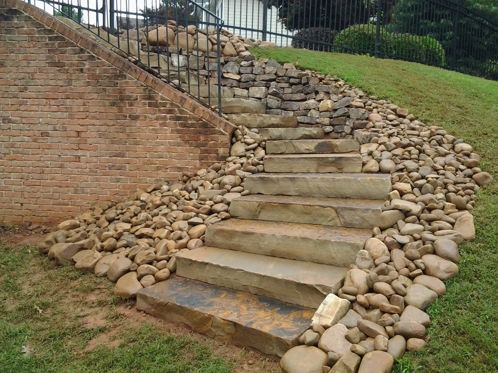 Stone Stairs by The Landscape Group Inc - Photo 3