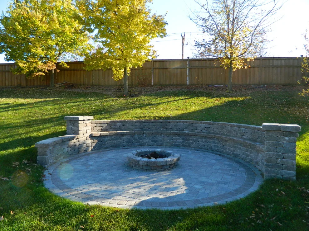 Bench with Fire Pit by Devine Design Hardscapes - Photo 4
