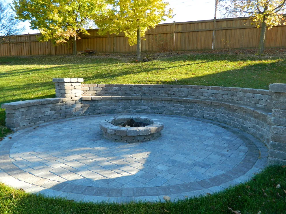 Bench with Fire Pit by Devine Design Hardscapes - Photo 5