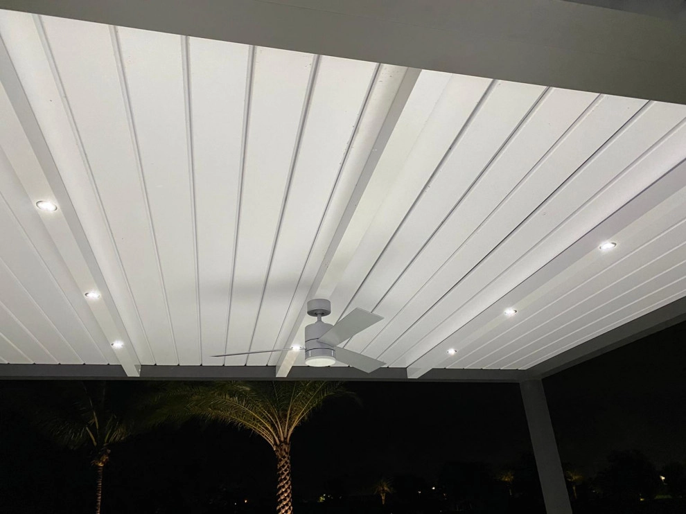 MODERN ALUMINUM PERGOLA by The Landscaping People, Inc. - Photo 4