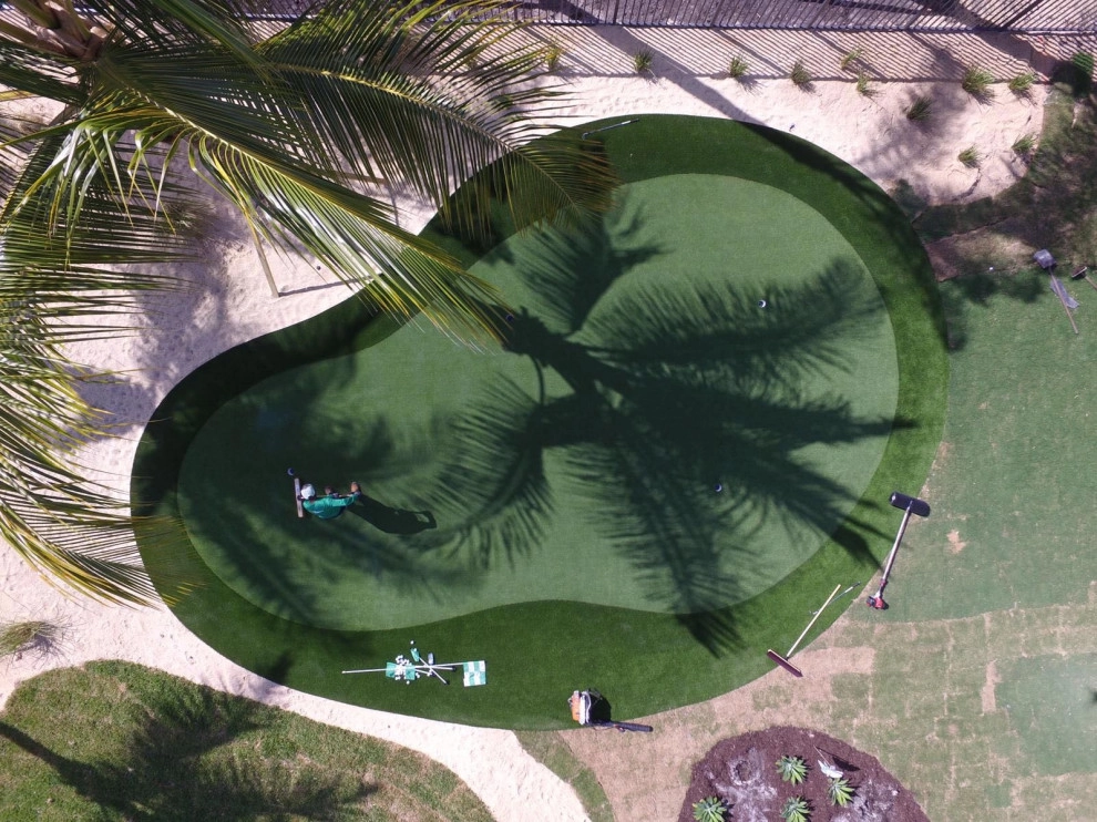 PRIVATE PUTTING GREEN + LANDSCAPE DESIGN by The Landscaping People, Inc. - Photo 4