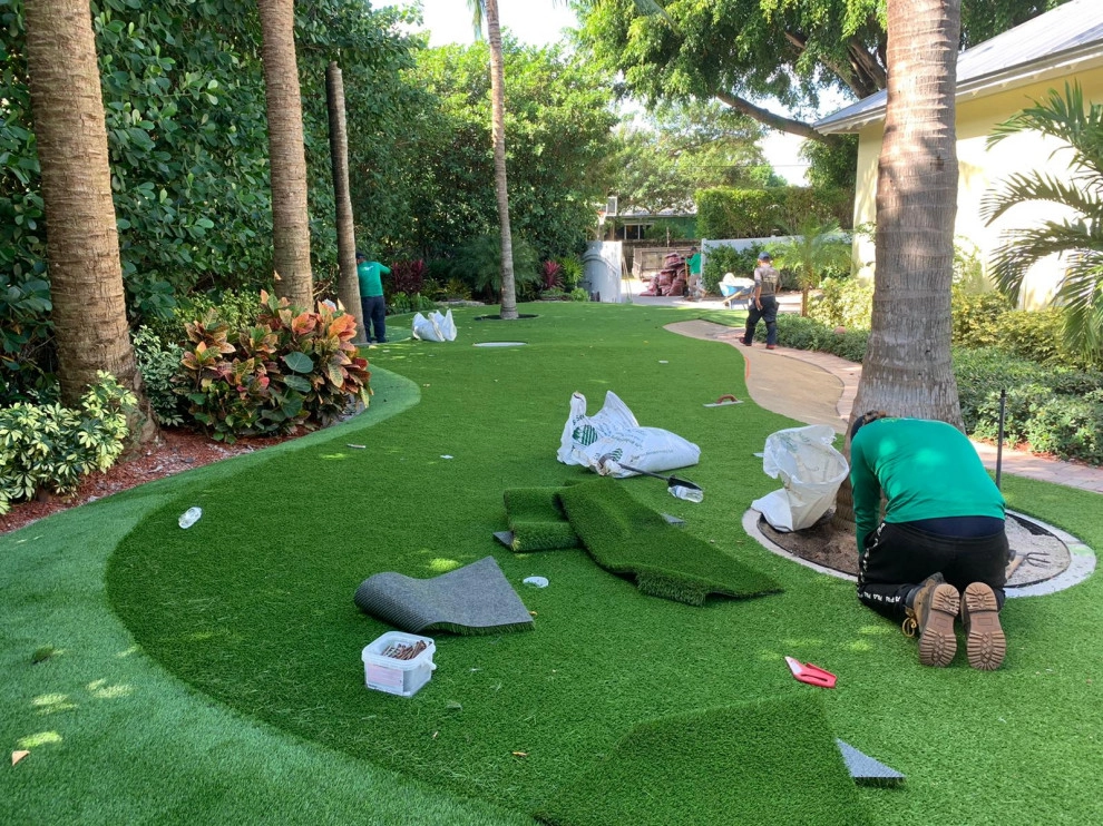 BACKYARD PUTTING GREEN by The Landscaping People, Inc. - Photo 11