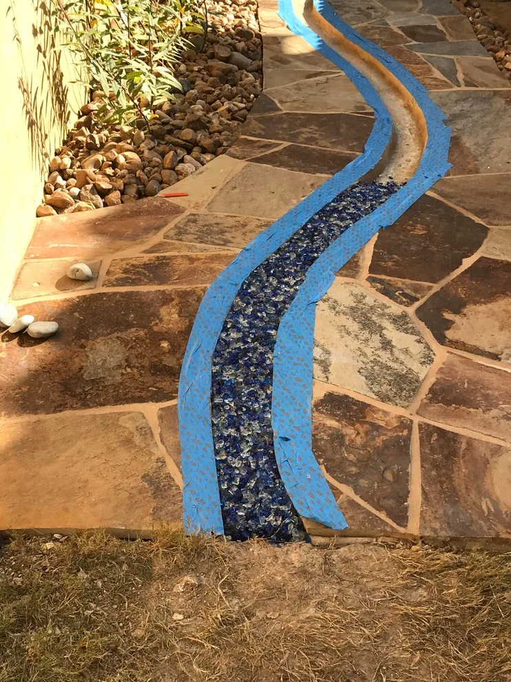 Glass Mosaic Flagstone by Esposito Hardscapes, LLC - Photo 3