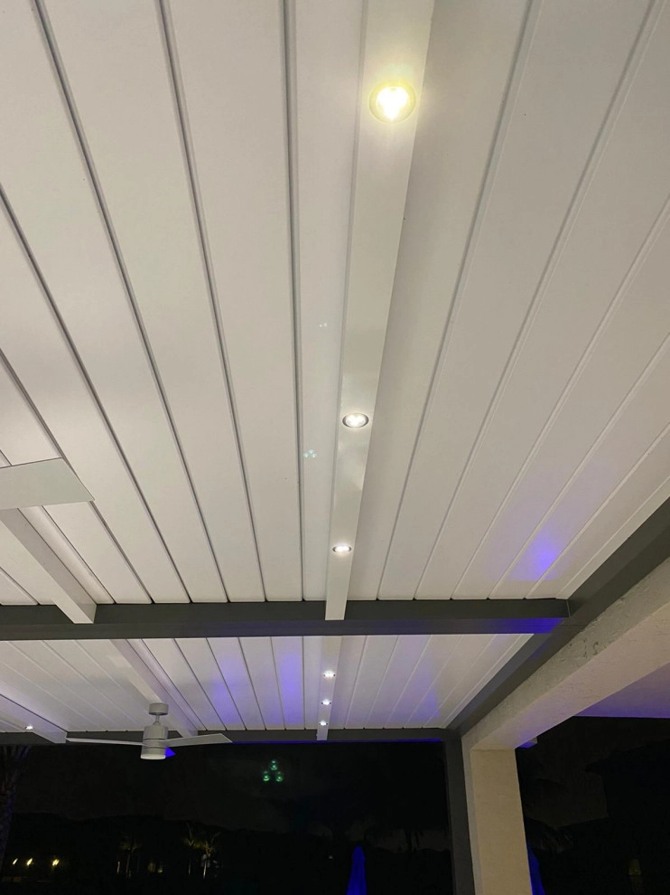 MODERN ALUMINUM PERGOLA by The Landscaping People, Inc. - Photo 8