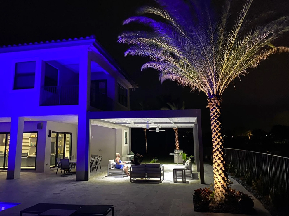 MODERN ALUMINUM PERGOLA by The Landscaping People, Inc. - Photo 10