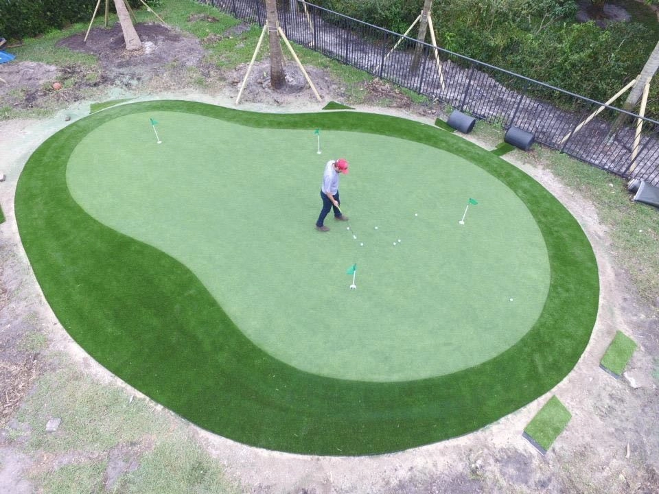 PRIVATE PUTTING GREEN + LANDSCAPE DESIGN by The Landscaping People, Inc. - Photo 13