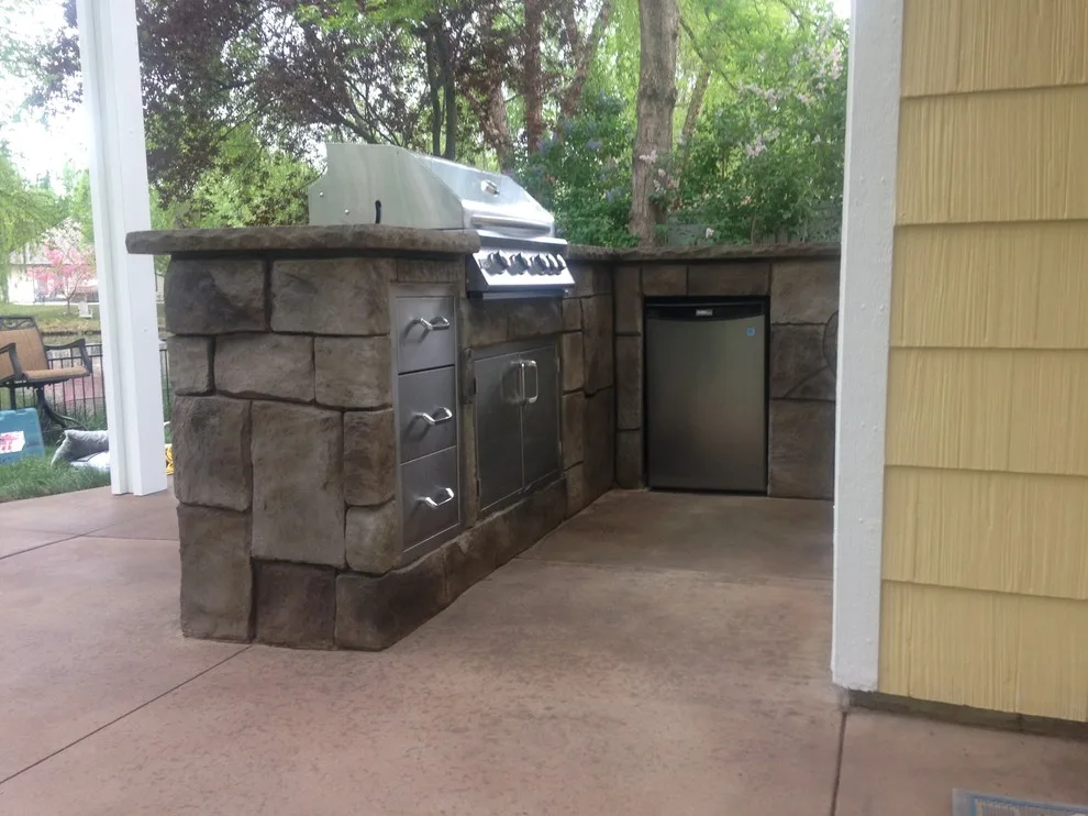 Backyard Revamp in Garden City by Concrete Artisans, LLC - Photo 7
