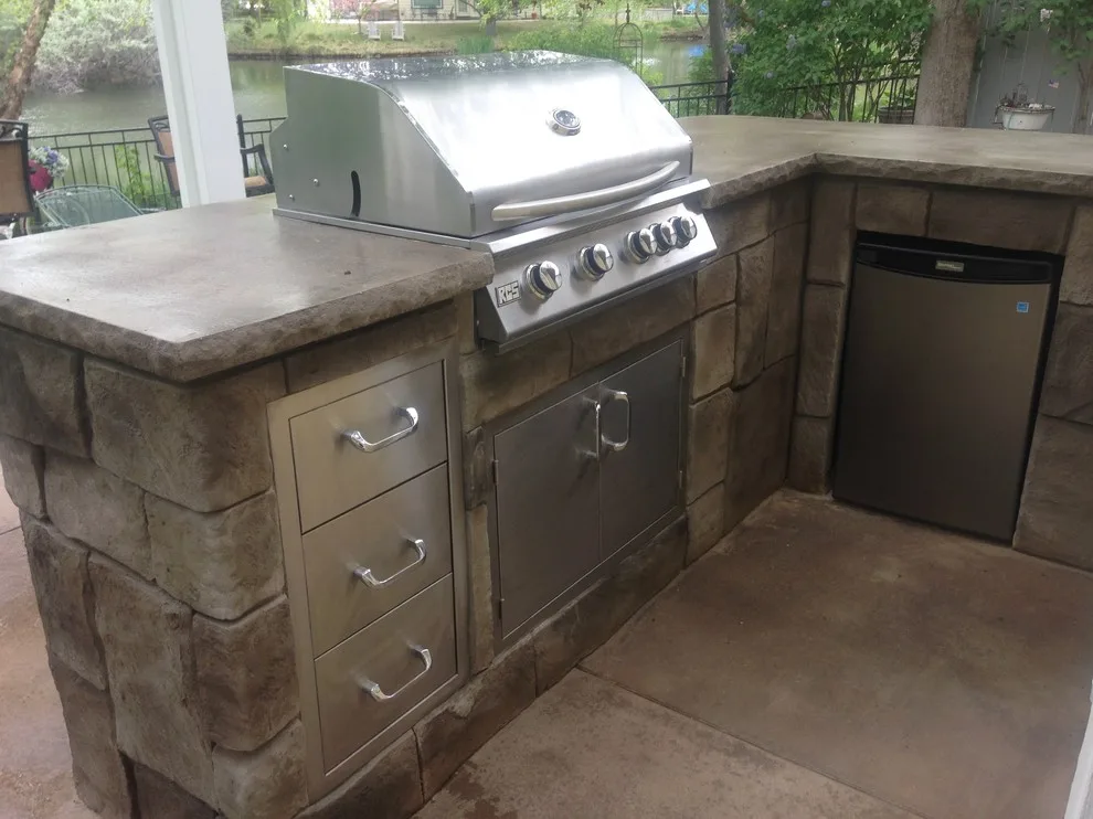 Backyard Revamp in Garden City by Concrete Artisans, LLC - Photo 6