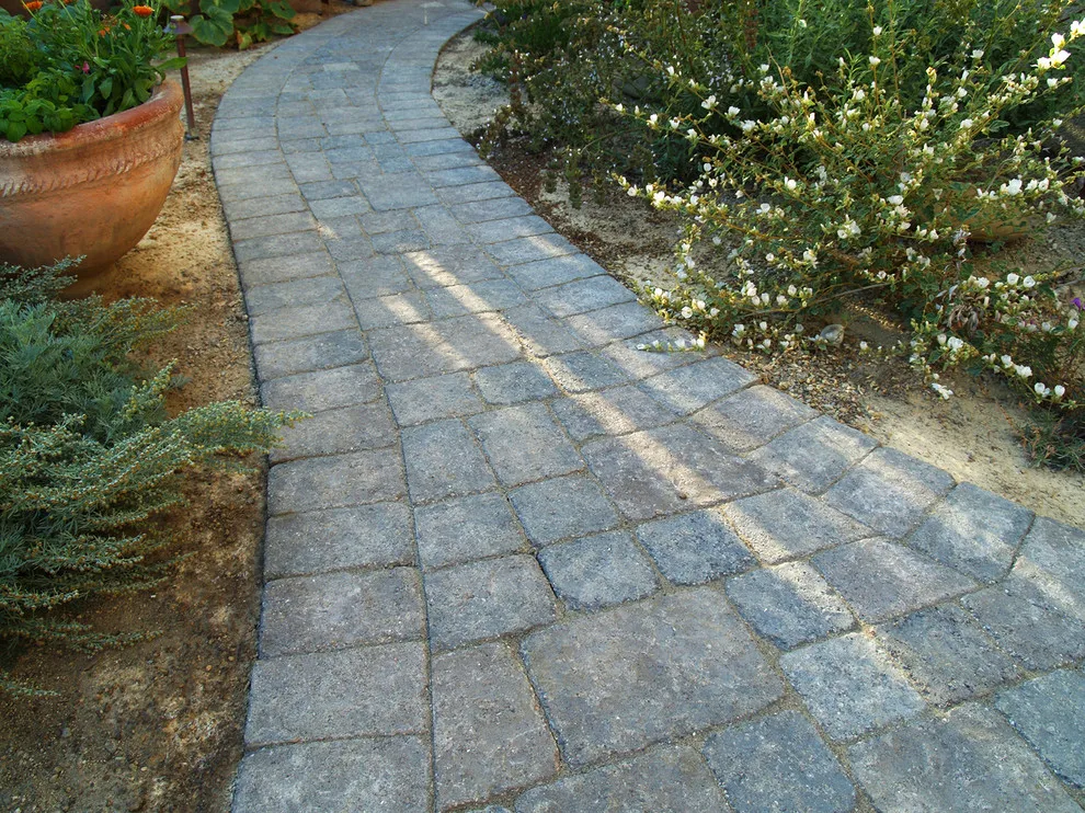 Lompoc CA Gray Pavers Pathway and Patio by Chaparral Pavers Of Santa Maria - Photo 3