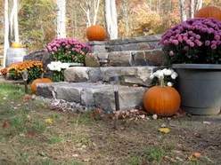 Landscaped stairs, walls, and pathways by Rock Solid Solutions - Photo 42
