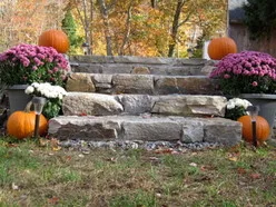 Landscaped stairs, walls, and pathways by Rock Solid Solutions - Photo 4
