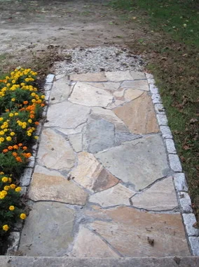 Landscaped stairs, walls, and pathways by Rock Solid Solutions - Photo 34