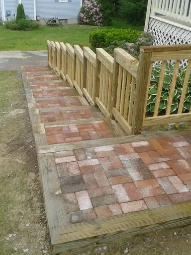 Landscaped stairs, walls, and pathways by Rock Solid Solutions - Photo 29