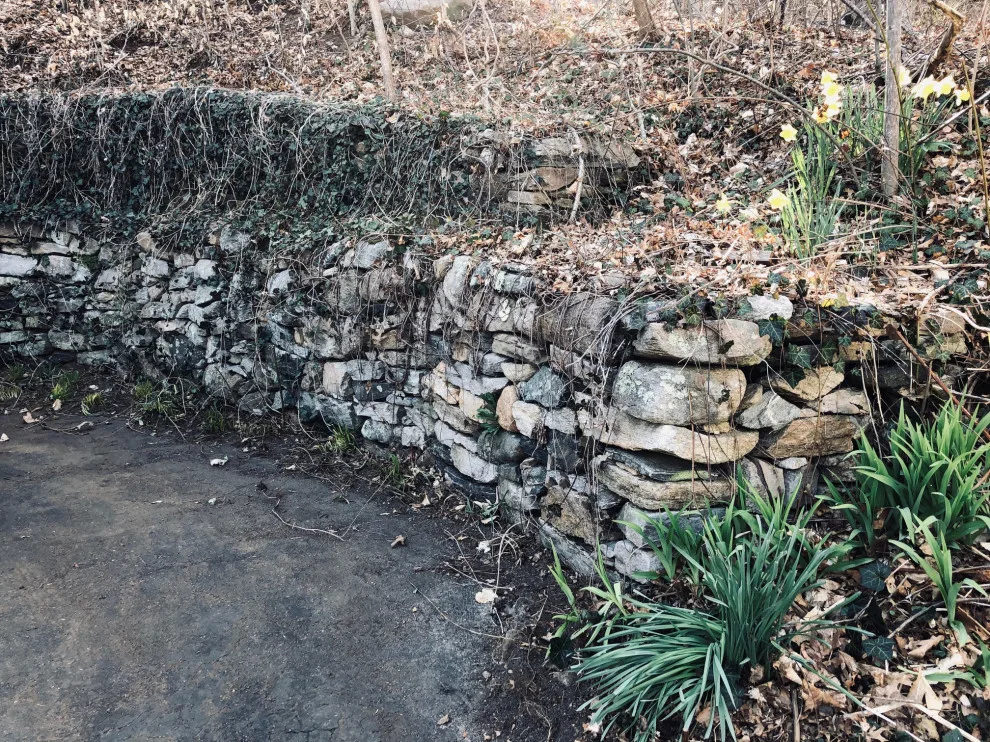 Robust Dual-Tier Retaining Wall by Hefel Masonry LLC - Photo 2