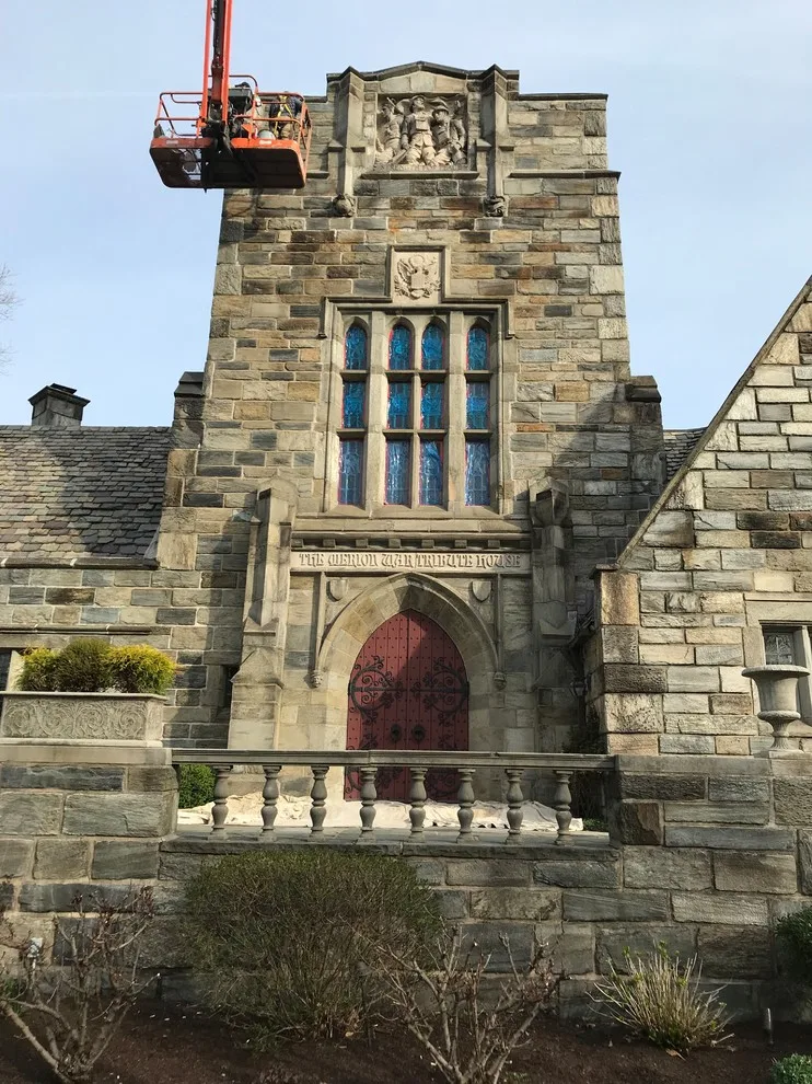 Merion Tribute Masonry Restoration Project by Joseph Acchione & Son Construction Co Inc - Photo 6