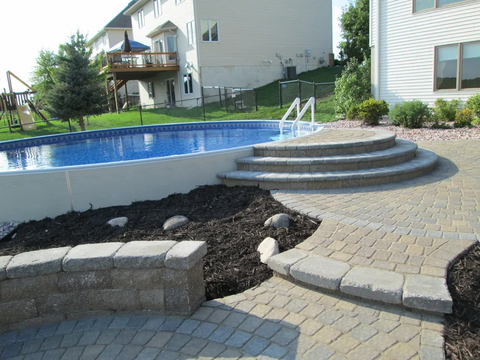 Blended Pool Deck by Devine Design Hardscapes - Photo 2