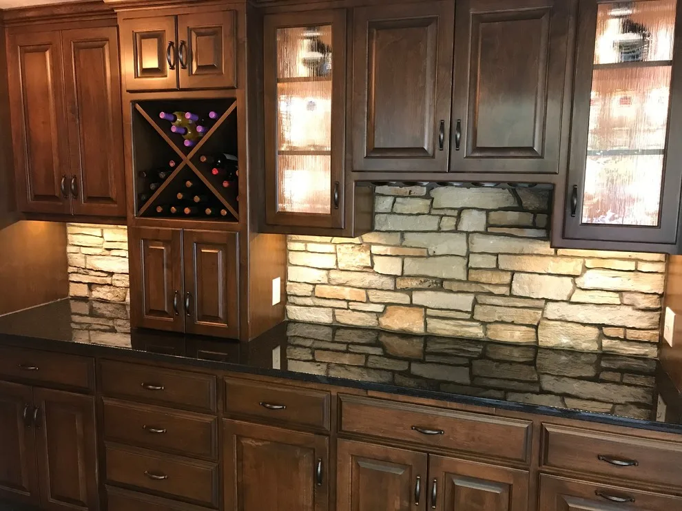 Interior Stone Accent Design by Peninsula Stone, Inc. - Photo 3