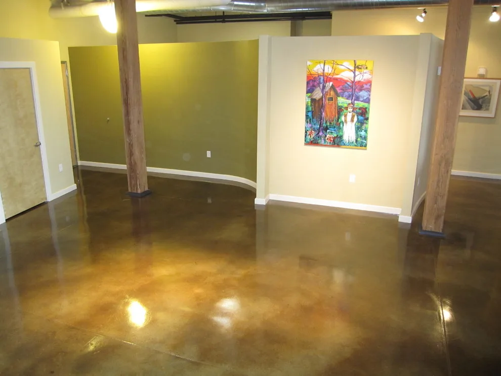 Concrete Staining for Interior Floors by Decorative Concrete Resurfacing - Photo 3