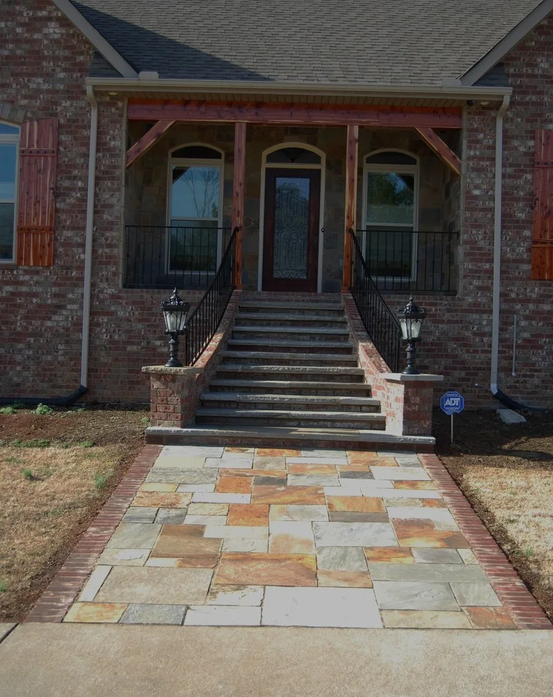 Outdoor Entrance Landscaping by Harpeth Valley Hardscapes, LLC - Photo 10