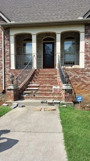 Outdoor Entrance Landscaping by Harpeth Valley Hardscapes, LLC - Photo 5