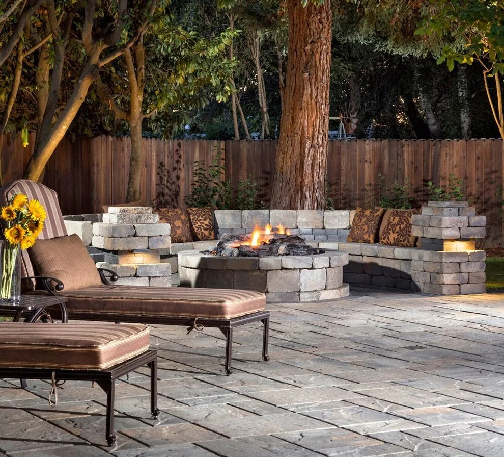 Exterior Fire Pits and Fireplaces by The Paver Guys - Photo 2