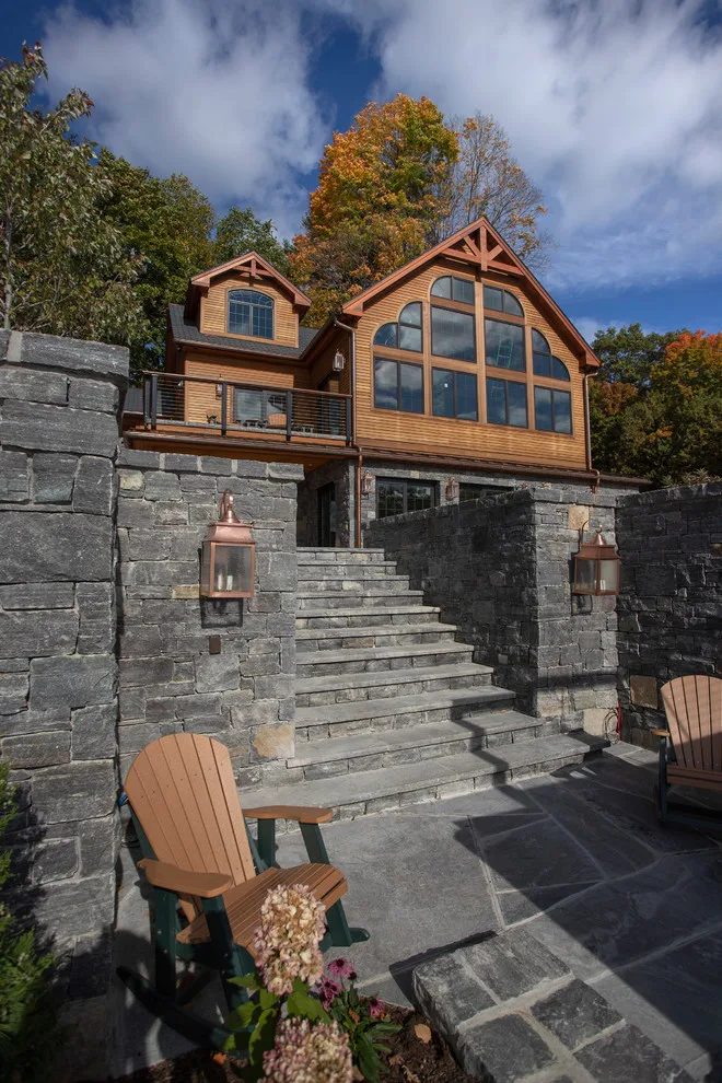 Adirondack Lakefront Residence by Champlain Stone Ltd. - Photo 12